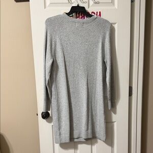 Old Navy Gray Long Sleeve Dress